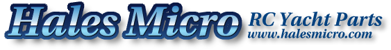 Hales Micro RC Yacht Parts